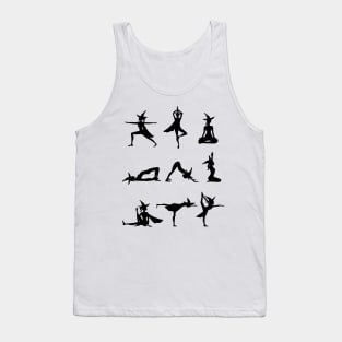 Yoga Halloween Witch Tank Top